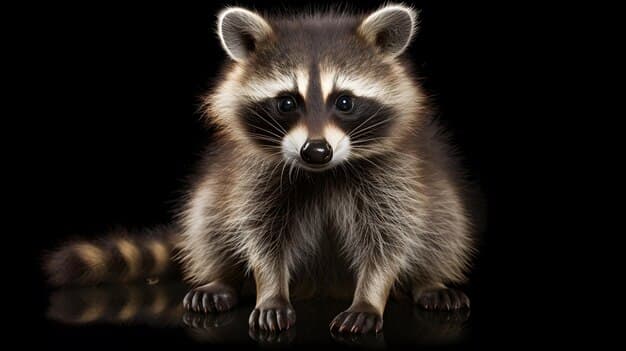 Raccoon at TrapPro service location